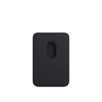 Кожаный кошелёк FineWoven с MagSafe для iPhone 16 Pro Max, тёмная ночь