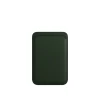 Кожаный кошелёк FineWoven с MagSafe для iPhone 16 Pro, зелёный