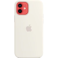 Чехол Silicone Case для iPhone 12/12 Pro, cиликон, белый