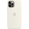 Чехол Silicone Case для iPhone 12/12 Pro, cиликон, белый