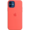 Чехол Silicone Case для iPhone 12/12 Pro, cиликон, «розовый цитрус»