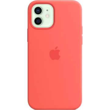 Чехол Silicone Case для iPhone 12/12 Pro, cиликон, «розовый цитрус»