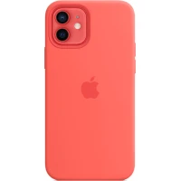 Чехол Silicone Case для iPhone 12/12 Pro, cиликон, «розовый цитрус»
