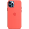 Чехол Silicone Case для iPhone 12/12 Pro, cиликон, «розовый цитрус»