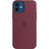 Чехол Silicone Case для iPhone 12/12 Pro, cиликон, сливовый