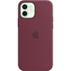 Чехол Silicone Case для iPhone 12/12 Pro, cиликон, сливовый
