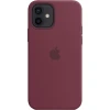Чехол Silicone Case для iPhone 12/12 Pro, cиликон, сливовый