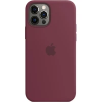 Чехол Silicone Case для iPhone 12/12 Pro, cиликон, сливовый