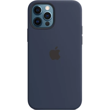 Чехол Silicone Case для iPhone 12/12 Pro, cиликон, «тёмный ультрамарин»