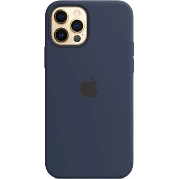 Чехол Silicone Case для iPhone 12/12 Pro, cиликон, «тёмный ультрамарин»