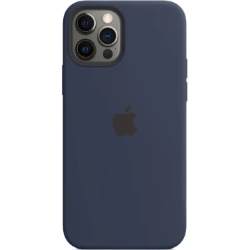 Чехол Silicone Case для iPhone 12/12 Pro, cиликон, «тёмный ультрамарин»