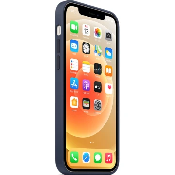 Чехол Silicone Case для iPhone 12/12 Pro, cиликон, «тёмный ультрамарин»