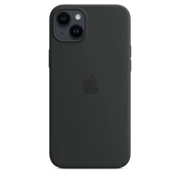 Чехол Silicone Case для iPhone 14, силикон, "тёмная ночь"