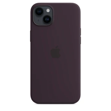 Чехол Silicone Case для iPhone 14, силикон, "тёмно-фиолетовый"