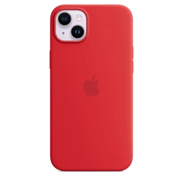 Чехол Silicone Case для iPhone 14, силикон, "красный"