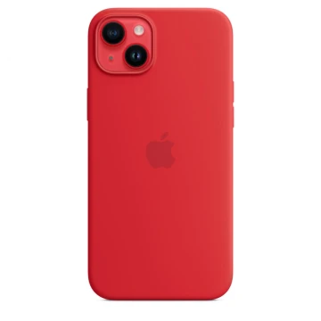 Чехол Silicone Case для iPhone 14, силикон, "красный"