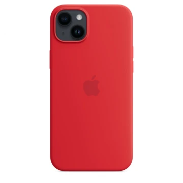 Чехол Silicone Case для iPhone 14, силикон, "красный"