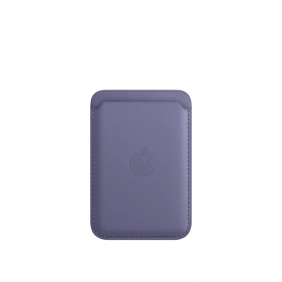 Кожаный кошелёк для iPhone 15 с MagSafe, "фиолетовый"