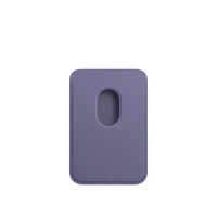 Кожаный кошелёк для iPhone 15 с MagSafe, "фиолетовый"