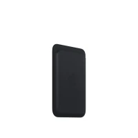 Кожаный кошелёк для iPhone 14 с MagSafe, "тёмная ночь"