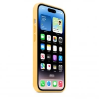Чехол Silicone Case для iPhone 14 Pro Max, силикон, "жёлтый"