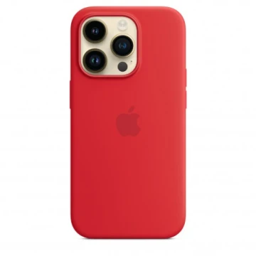 Чехол Silicone Case для iPhone 14 Pro Max, силикон, "красный"