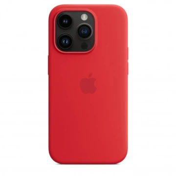 Чехол Silicone Case для iPhone 14 Pro Max, силикон, "красный"