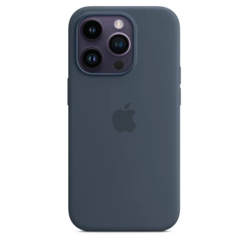 Чехол Silicone Case для iPhone 14 Pro Max, силикон, "тёмно-синий"