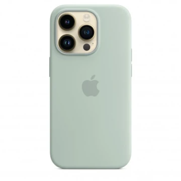 Чехол Silicone Case для iPhone 14 Pro Max, силикон, "мятный"