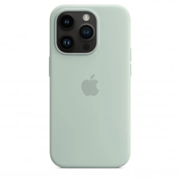 Чехол Silicone Case для iPhone 14 Pro Max, силикон, "мятный"