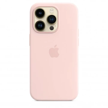Чехол Silicone Case для iPhone 14 Pro Max, силикон, "розовый"