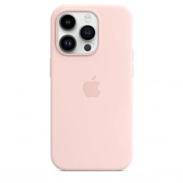 Чехол Silicone Case для iPhone 14 Pro Max, силикон, "розовый"