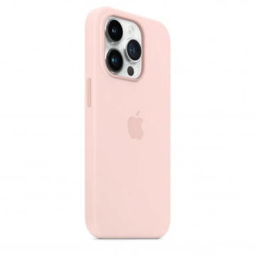 Чехол Silicone Case для iPhone 14 Pro Max, силикон, "розовый"
