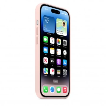 Чехол Silicone Case для iPhone 14 Pro Max, силикон, "розовый"