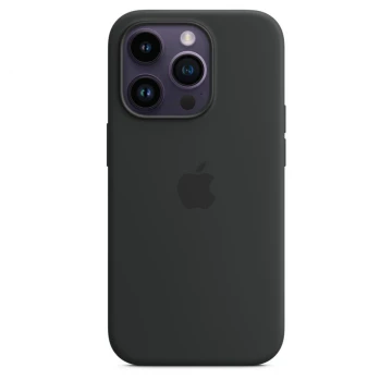 Чехол Silicone Case для iPhone 14 Pro Max, силикон, "тёмная ночь"
