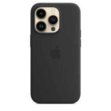 Чехол Silicone Case для iPhone 14 Pro Max, силикон, "тёмная ночь"