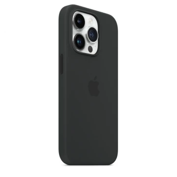 Чехол Silicone Case для iPhone 14 Pro Max, силикон, "тёмная ночь"