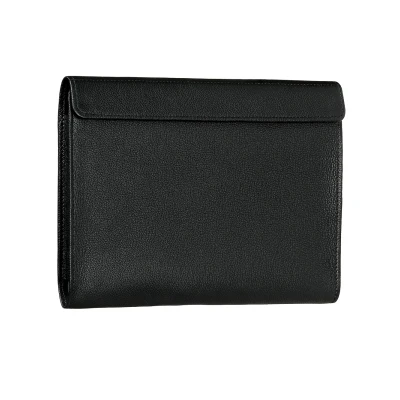 Чехол-конверт Alexander для MacBook Pro 14", кожа, классика, чёрный