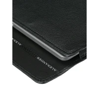 Чехол-конверт Alexander для MacBook Pro 14", кожа, классика, чёрный