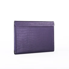 Чехол-конверт Alexander для MacBook Pro 13"/ Air 13" NEW, кожа, кроко, фиолетовый
