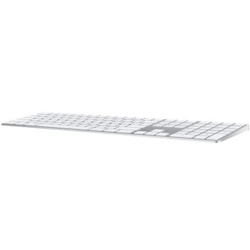 Клавиатура Apple Magic Keyboard with Numeric Keypad, MQ052/MXCJ3, белая