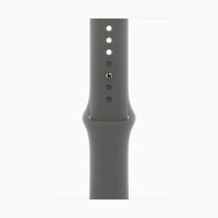 Apple Watch Series 10 42mm, Rose Gold Aluminum, Case with Sport Band, Stone Grey, M/L