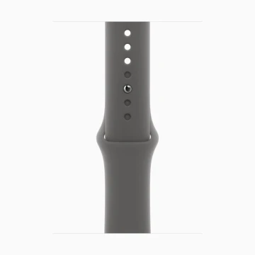 Apple Watch Series 10 42mm, Rose Gold Aluminum, Case with Sport Band, Stone Grey, M/L