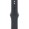 Apple Watch SE 3, GPS + Cellular, 40mm, Midnight Aluminum Case with Midnight Sport Band - M/L (MEPC4)
