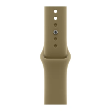 Apple Watch Series 12, 42mm, Dark Bronze Aluminum Case with Olive Sport Band - M/L (MJEG4)
