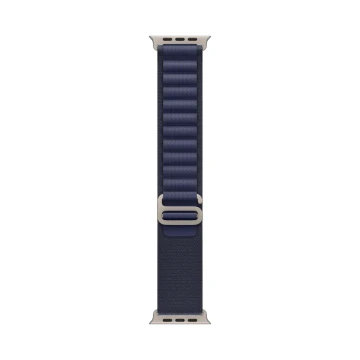 Apple Watch Ultra 2 (2024) GPS + Cellular, 49 мм, корпус из бежевого титана, ремешок Alpine тёмно-синего цвета, L