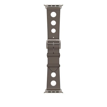 Apple Watch Hermès Ultra 2, Natural Titanium, Gris Titane Scub’H Diving