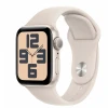 Apple Watch SE Gen 2 2024, 44mm, MRE43, Starlight, cпортивный ремешок цвета "Сияющая звезда"