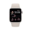 Apple Watch SE Gen 2 2024, 44mm, MRE43, Starlight, cпортивный ремешок цвета "Сияющая звезда"