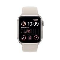 Apple Watch SE Gen 2 2024, 44mm, MRE43, Starlight, cпортивный ремешок цвета "Сияющая звезда"